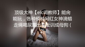 顶级大神【elc调教师】能肏能玩，各种模特网红女神滴蜡走绳喝尿露出羞耻训成母狗 (2)