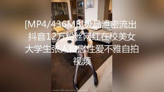 [MP4/436MB]极品泄密流出 抖音12万粉丝网红在校美女大学生张人自慰性爱不雅自拍视频