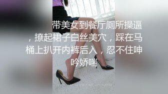 ❤️❤️带美女到餐厅厕所操逼，撩起裙子白丝美穴，踩在马桶上扒开内裤后入，忍不住呻吟娇喘