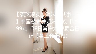 【羡煞狼友！姐妹花共事一夫】泰国被豢养姐妹女奴「Leo99k」OF日常户外3P野合日记【第二弹】 (1)